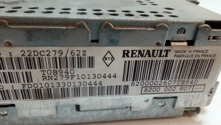 Renault Laguna II (2001 - 2005) 8200002607 Магнитола / мультимедийная система — фото 4