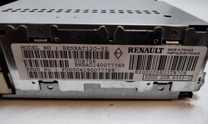 Renault Espace - Grand espace IV (2004 - 2014) 8200205833 Магнитола / мультимедийная система — фото 2