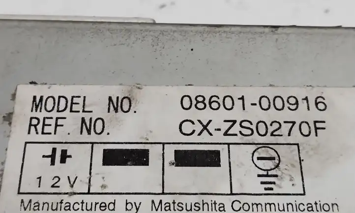 Toyota Previa (XR30, XR40) II (2000 - 2006) 0860100916 CD/DVD чейнджер — фото 3