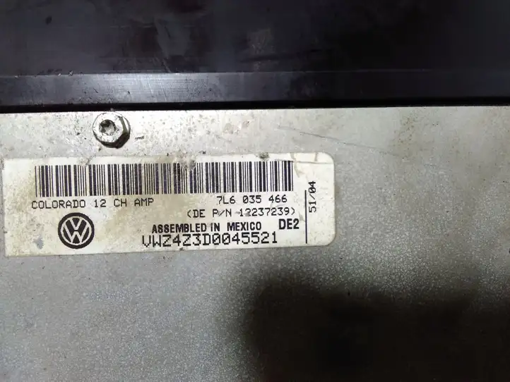 Volkswagen Touareg I (2002 - 2010) 7L6035466 Усилитель звука — фото 4