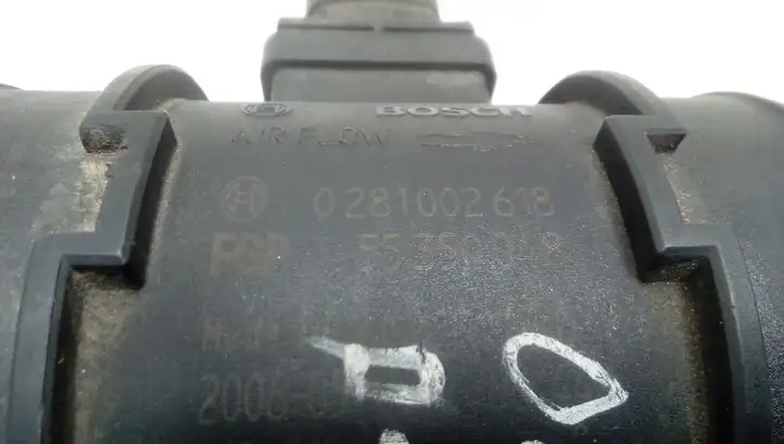 Opel Astra H (2004 - 2009) 0281002618 Датчик массового расхода воздуха — фото 5
