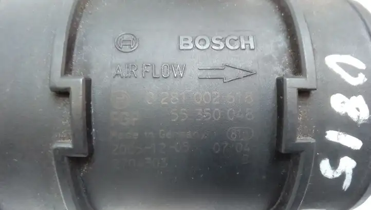 Opel Astra H (2004 - 2009) 0281002618 Датчик массового расхода воздуха — фото 5