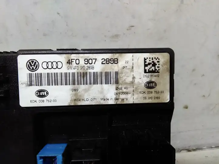 Audi A6 Allroad C6 (2006 - 2008) 4F0907289B Модуль комфорта — фото 2