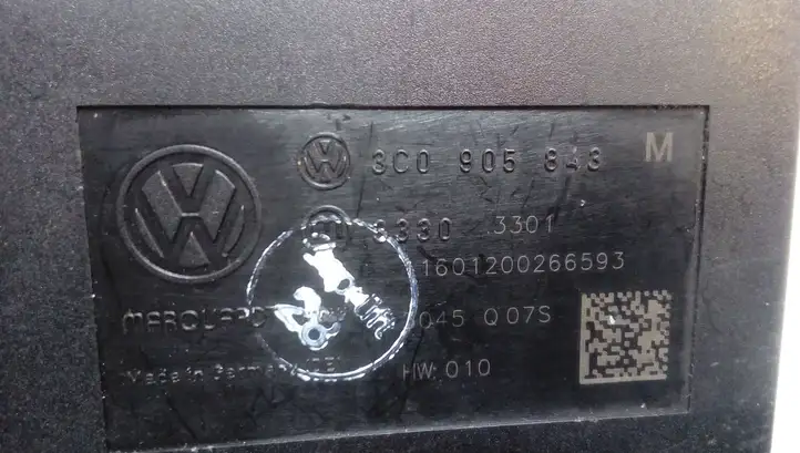 Volkswagen PASSAT B6 (2005 - 2010) 3C0905843 Замок зажигания — фото 4