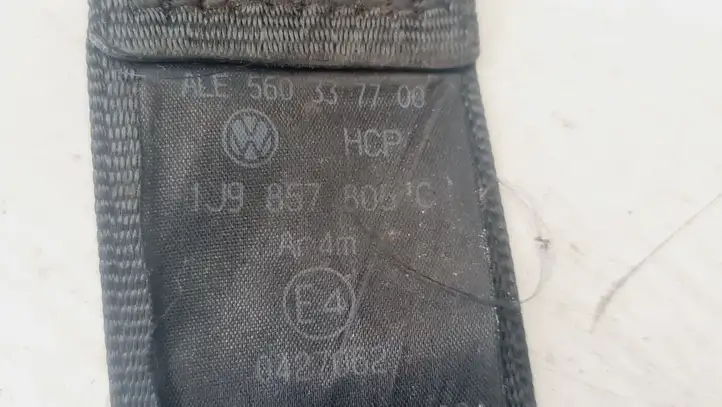 Volkswagen Golf IV (1998 - 2005) 1J9857805C Задний ремень безопасности — фото 4