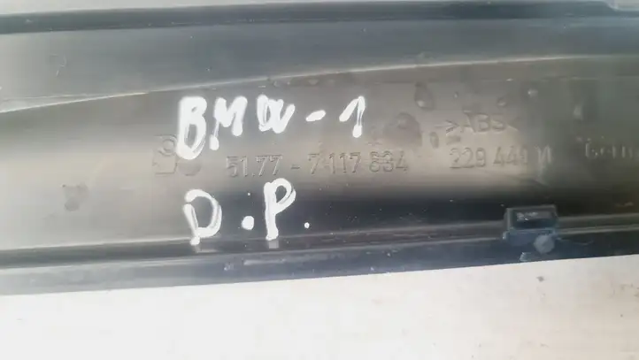 BMW 1 E81 E87 (2004 - 2011) 51777117634 Внутренняя отделка переднего порога — фото 3