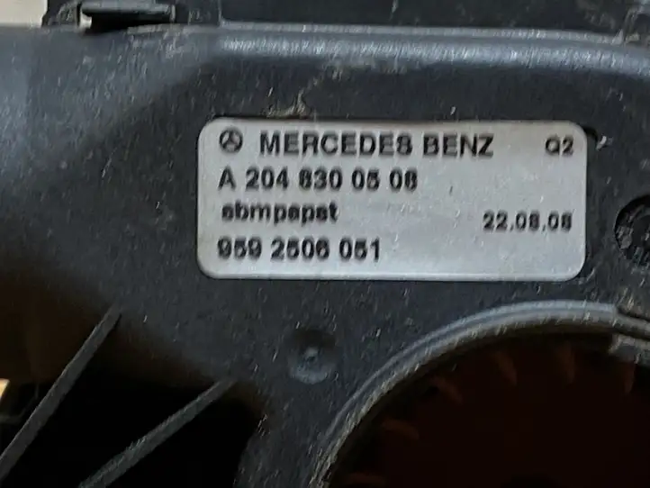 Mercedes-Benz C W204 (2007 - 2014) A2048300508 Вентилятор печки — фото 3