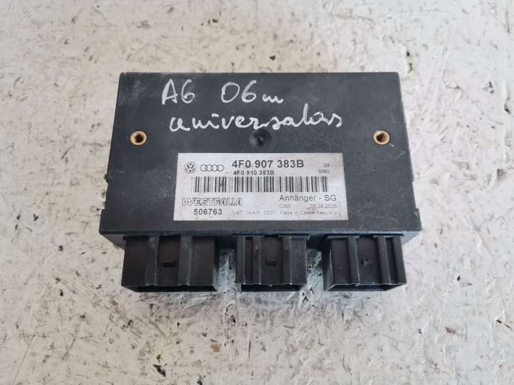 Audi A6 (2004 - 2008)  4F0907383B Блок управления крюка для прицепа