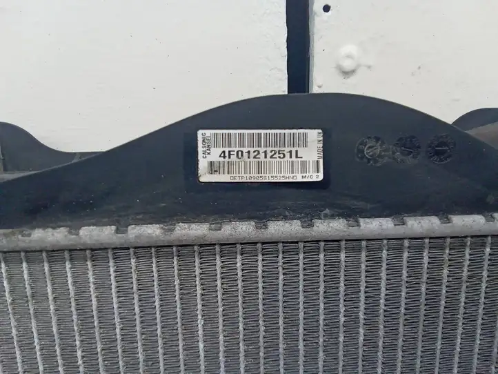 Audi A6 S6 C6 4F (2004 - 2008) 4F0121251L Радиатор охлаждающей жидкости двигателя — фото 4