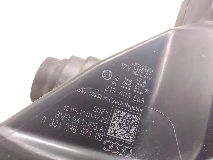 Audi A4 S4 B9 (2015 - 2019) 8W0941005A Передняя фара — фото 4