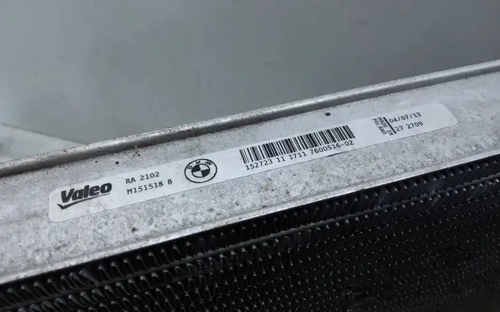 BMW 3 F30 F35 F31 (2012 - 2018) 7600516 Радиатор охлаждающей жидкости двигателя — фото 2