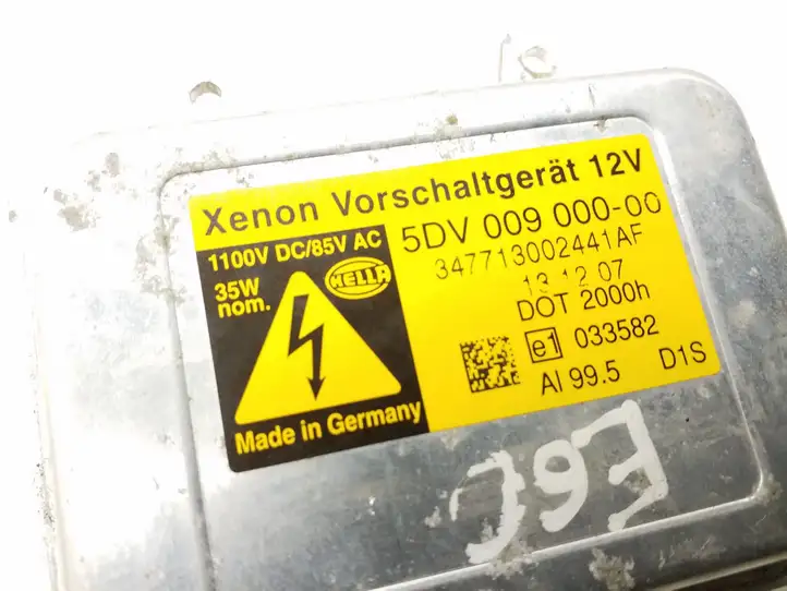 BMW 5 E60 E61 (2004 - 2010) 5DV00900000 Блок розжига ксенона — фото 3