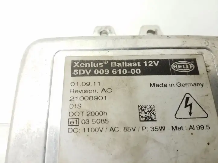 Skoda Octavia Mk2 (1Z) (2004 - 2013) 5DV00961000 Блок розжига ксенона — фото 2