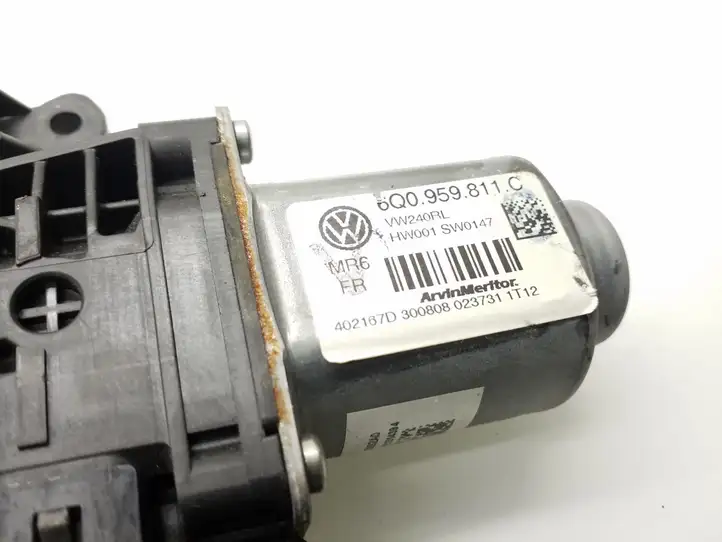 Volkswagen Polo (2005 - 2009) 6Q0959811C Стеклоподъемник задней двери — фото 2