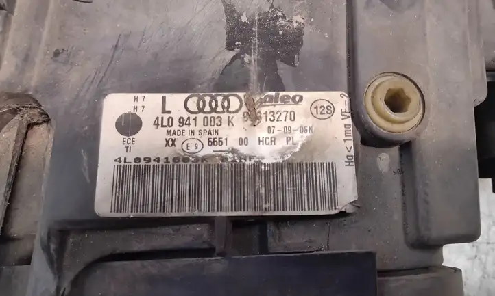 Audi Q7 4L (2005 - 2009) 4L0941003K Передняя фара — фото 8