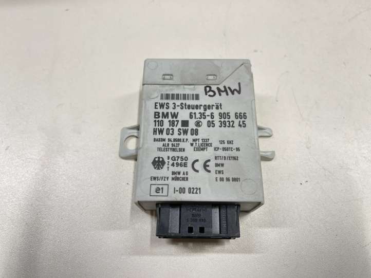 61356905666 BMW 5 E39 Imobilaizerio valdymo blokas