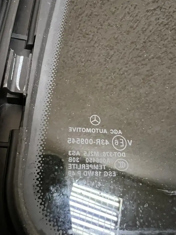 Mercedes-Benz GL X166 (2013 - 2019) 43R009545 Заднее стекло — фото 6