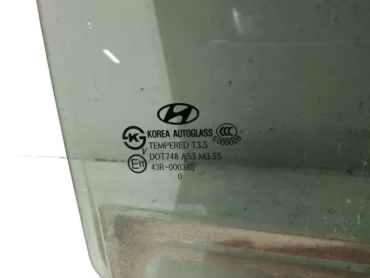 Hyundai Santa Fe (2009 - 2012) Стекло задней двери — фото 3