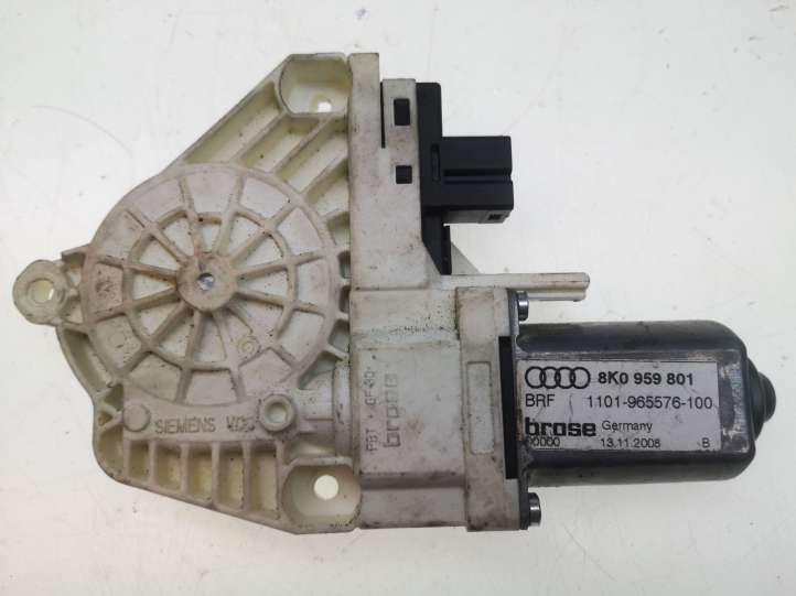 8K0959801 Audi A4 S4 B8 8K Priekinis varikliukas langų pakėlėjo