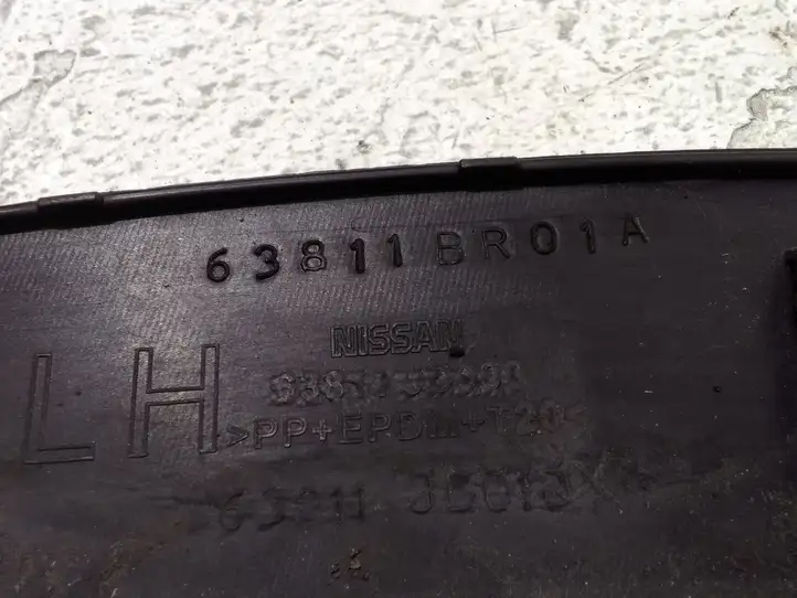 Nissan Qashqai (2010 - 2013) 63811BR01A Накладка колесной арки — фото 6