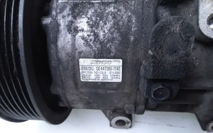 Toyota Avensis T250 (2006 - 2009) 4472601740 Компрессор (насос) кондиционера воздуха — фото 2