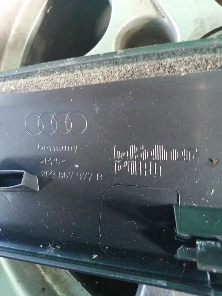 Audi A3/S3 8P (2008 - 2013) 8P3867977B Верхняя обшивка у окна — фото 2