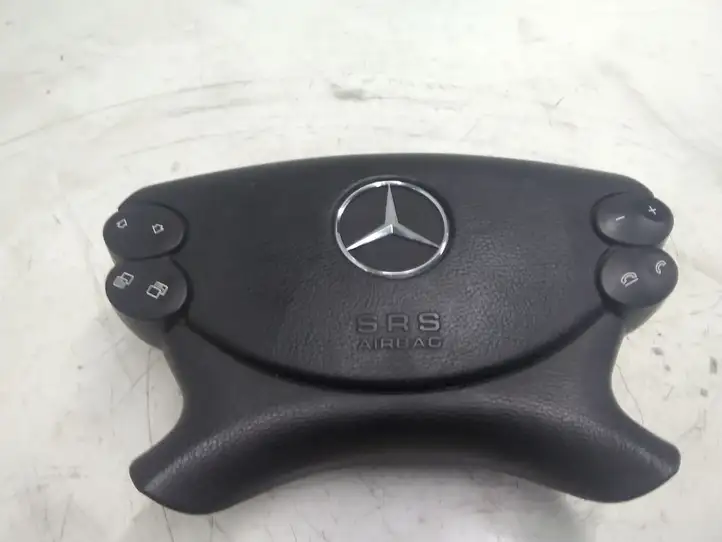 Mercedes-Benz E W211 (2002 - 2009) 1618889940 Подушка безопасности руля — фото 1
