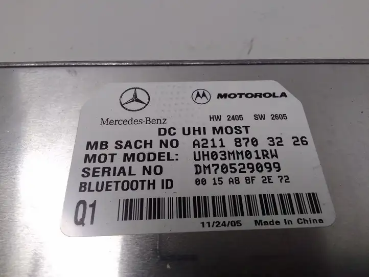 Mercedes-Benz R W251 (2005 - 2013) A2118703226 Bluetooth модуль — фото 4