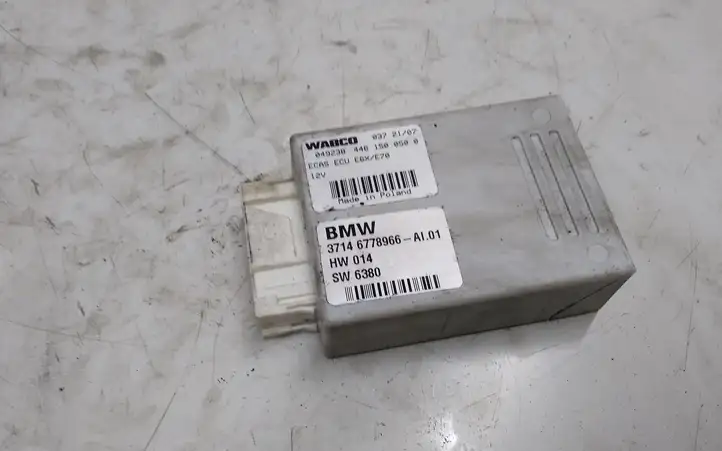 BMW X5 E70 (2006 - 2013) 6778966 Блок управления пневмоподвеской — фото 1