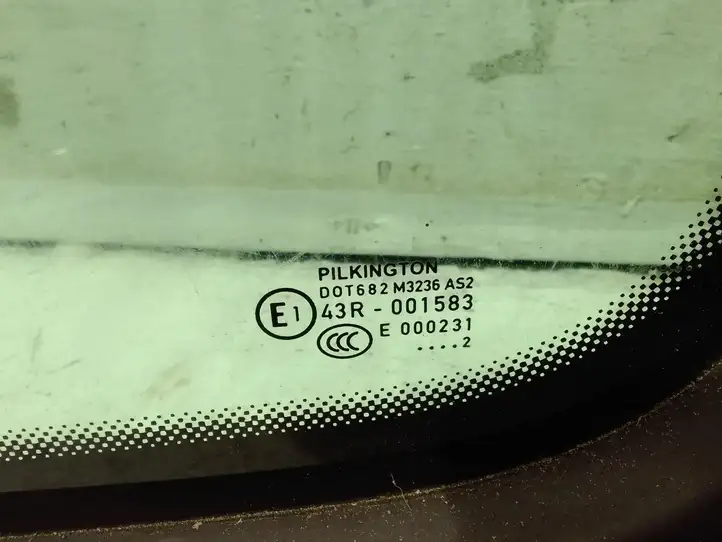 Volkswagen Sharan (2010 - 2015) 7N0845297D Заднее боковое стекло — фото 2