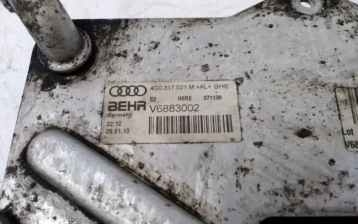 Audi A6 C7 (2011 - 2014) 4G0317021M Масляный радиатор коробки передач — фото 5