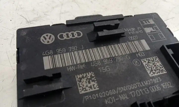 Audi A6 C7 (2011 - 2014) 4G8959792J Блок управления дверью — фото 3