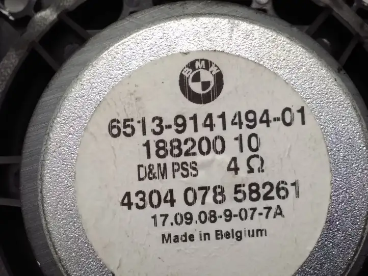 BMW 3 E90 E91 (2005 - 2012) 9141494 Динамики задних дверей — фото 3