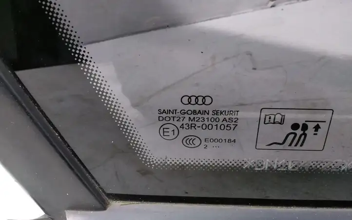 Audi A6 C7 (2011 - 2014) Заднее боковое стекло — фото 3