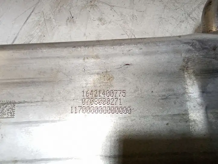 Mercedes-Benz ML W164 (2005 - 2011) 16421400775 Охладитель клапана EGR — фото 5