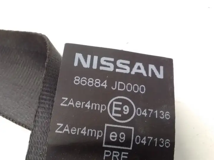 Nissan Qashqai (2010 - 2013) 86884JD000 Передний ремень безопасности — фото 2