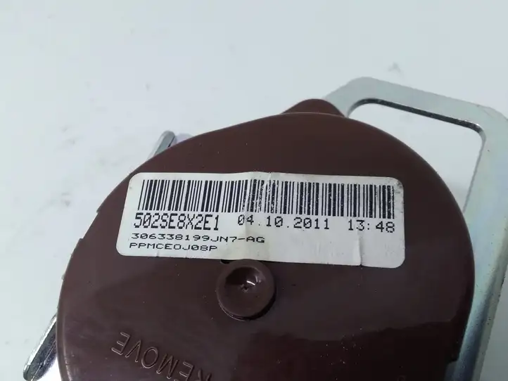 Nissan Qashqai (2010 - 2013) 502SE8X2E1 Задний ремень безопасности — фото 4