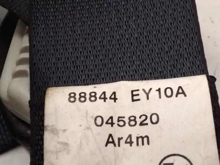 Nissan Qashqai (2010 - 2013) 502SE8X2E1 Задний ремень безопасности — фото 5