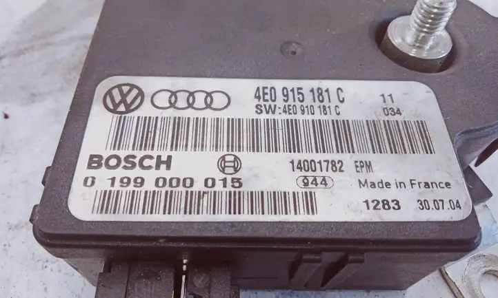 Audi A8 S8 D3 4E (2005 - 2007) 4E0915181C Блок управления аккумулятором — фото 3