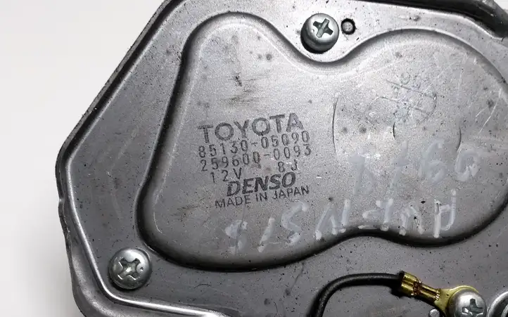 Toyota Avensis T250 (2006 - 2009) 8513005090 Двигатель стеклоочистителя заднего стекла — фото 4