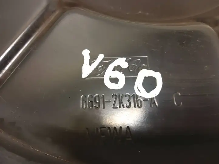 Volvo V60 (2013 - 2018) 6G912K316A Защитный кожух заднего тормозного диска — фото 2