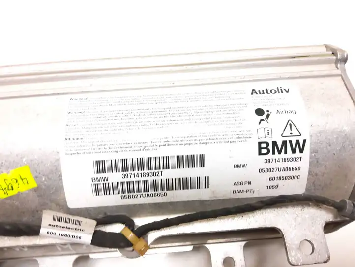 BMW 7 E65 E66 (2001 - 2008) 39714189302F Подушка безопасности пассажира — фото 2