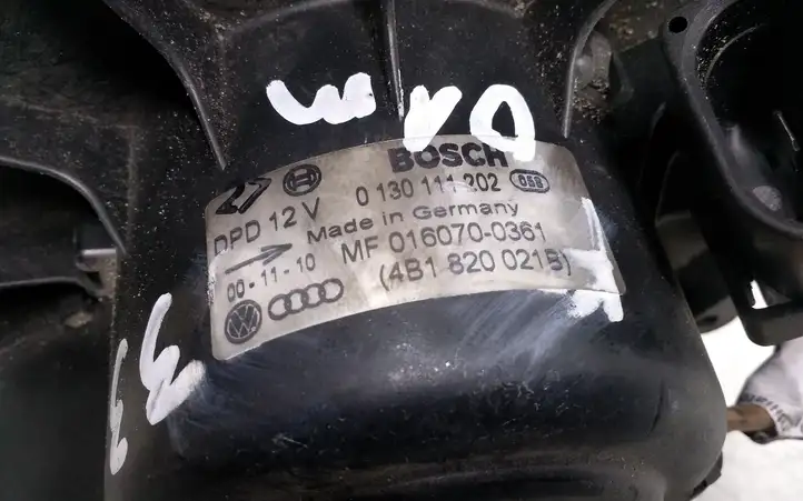 Audi A6 S6 C5 4B (1997 - 2001) 0130111202 Вентилятор печки — фото 4