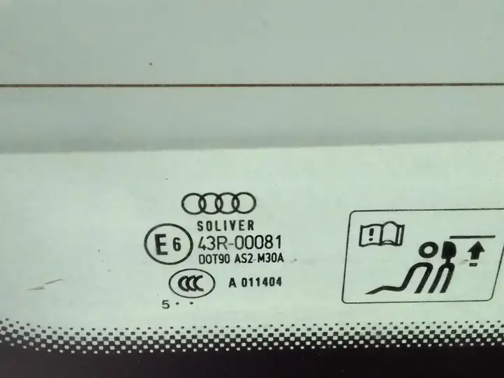 Audi A4 S4 B7 8E 8H (2004 - 2009) Заднее боковое стекло — фото 6