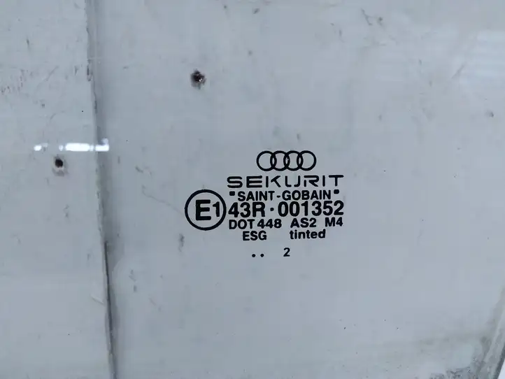Audi A4 S4 B6 8E 8H (2000 - 2006) Стекло передней двери — фото 2