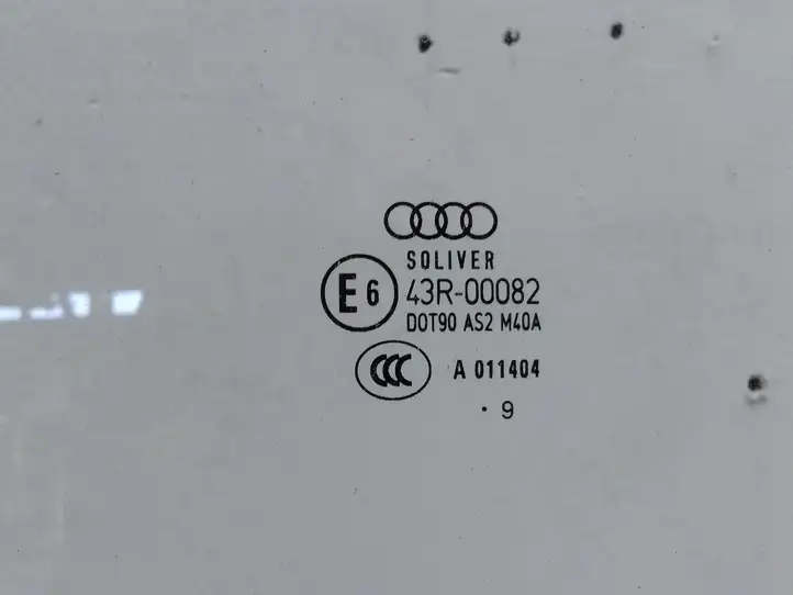 Audi A5 8T 8F (2007 - 2011) Стекло задней двери — фото 2