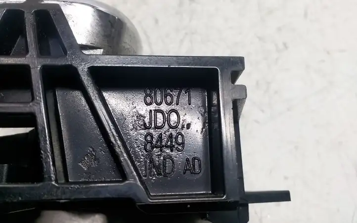 Nissan Qashqai (2010 - 2013) 80671JDO8449 Внутренняя ручка двери — фото 3