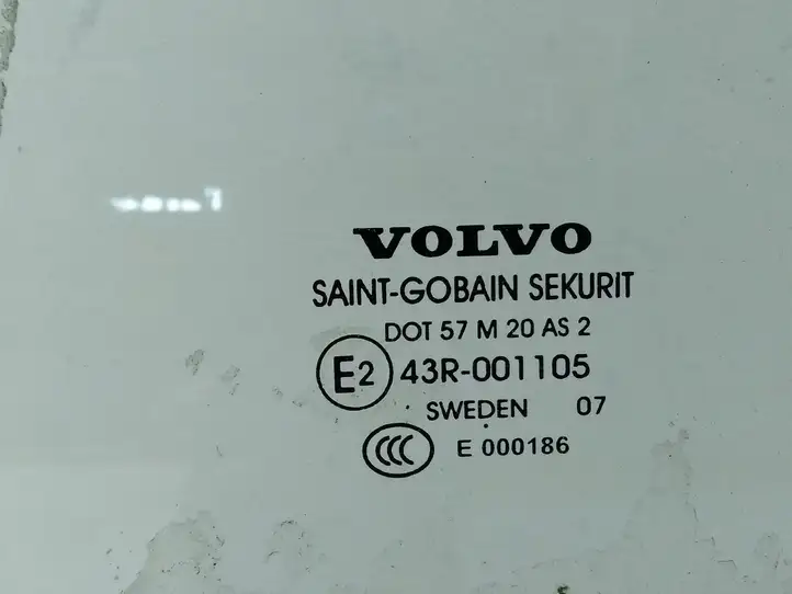 Volvo S40 (2007 - 2012) Стекло задней двери — фото 2