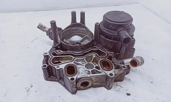 Audi A6 Allroad C6 (2006 - 2008) 059115397L Кронштейн масляного фильтра — фото 1