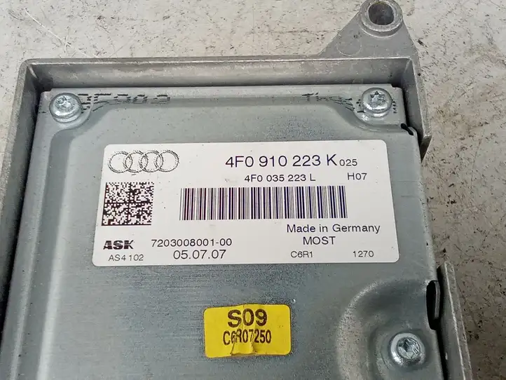 Audi A6 Allroad C6 (2006 - 2008) 4F0910223K Усилитель звука — фото 3